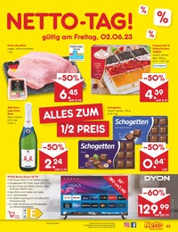 Fernseher Angebot & Preis im aktuellen Netto Marken-Discount Prospekt Fernseher Angebot im aktuellen Netto Marken-Discount Prospekt auf Seite 43