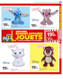 Prix et réduction Peluche dans le prospectus Carrefour en cours Offre Peluche dans le catalogue Carrefour du moment à la page 17