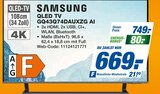 QLED TV GQ43Q74DAUXZG AI Angebote von Samsung bei expert Nürtingen für 669,00 €