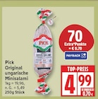Original ungarische Minisalami von Pick im aktuellen EDEKA Prospekt