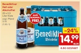Aktuelles Benediktiner Hell oder Alkoholfrei Angebot bei Netto Marken-Discount in Landau (Pfalz) ab 14,99 €