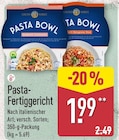 Pasta Bowl Spaghetti Carbonara von Cucina Nobile für 1,99 € bei ALDI Nord im Angebot Pasta Bowl Spaghetti Carbonara von Cucina Nobile im aktuellen ALDI Nord Prospekt