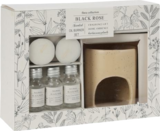 Black Rose Oil Burner Set Angebote von flora collection bei Marktkauf Greifswald für 5,99 €