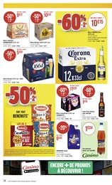 Offre Cidre dans le catalogue Casino Supermarchés du moment à la page 28