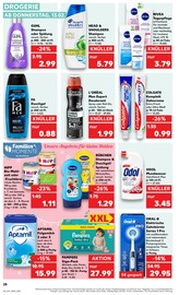 Aktueller Kaufland Prospekt mit Shampoo, "UNSERE MEGA ANGEBOTE", Seite 28