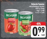 Ganze Tomaten im Angebot bei EDEKA in Coburg Ganze Tomaten Angebote von Delverde bei EDEKA Coburg für 0,99 €