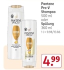 Shampoo oder Spülung Angebote von Pantene Pro-V bei Rossmann Mülheim für 4,99 €
