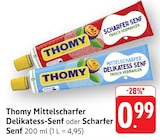 EDEKA Wannweil - Mittelscharfer Delikatess-Senf Angebot im Prospekt Mittelscharfer Delikatess-Senf bei EDEKA im Wannweil Prospekt für 0,99 €
