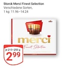 Merci Finest Selection Angebote von Storck bei GLOBUS Speyer für 2,99 €