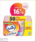 Papier hygiénique Confort x50 rose - Lotus dans le catalogue Intermarché