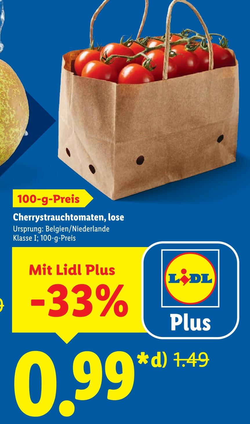 Cherrystruchtomaten, lose