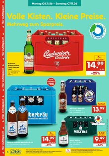 Veltins im Netto Marken-Discount Prospekt "DER ORT, AN DEM DU IMMER AUSGEZEICHNETE PREISE FINDEST." mit 6 Seiten (Meerbusch)