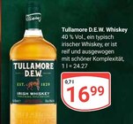 Whiskey im Angebot bei GLOBUS in Plauen Whiskey Angebote von Tullamore D.E.W. bei GLOBUS Plauen für 16,99 €