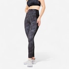 LEGGING FTI 120 W AOP BLACK im Decathlon Prospekt LEGGING FTI 120 W AOP BLACK von DOMYOS im aktuellen Decathlon Prospekt für 14,99 €
