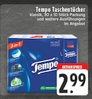 Aktuelle Taschentücher Angebote bei E center in Neuss Aktuelles Tempo Taschentücher Angebot bei E center in Neuss ab 2,99 €