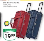 Rollenreisetasche im Angebot bei GLOBUS in Salzgitter Rollenreisetasche Angebote von OHO bei GLOBUS Salzgitter für 19,99 €