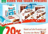 20% Rabatt im Angebot bei EDEKA in Seevetal 20% Rabatt Angebote von Kinder bei EDEKA Seevetal