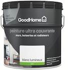 Peinture(d) blanche 2 en 1 - GoodHome en promo chez Castorama Les Mureaux à 59,90 €