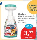 Kids Schaumseife Angebote von Mayben bei budni Buchholz für 3,99 €