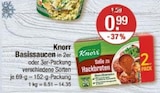 Basissaucen von Knorr im aktuellen V-Markt Prospekt für 0,99 €