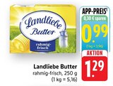 EDEKA Weisenbach - Landliebe Butter Angebot im Prospekt Landliebe Butter bei EDEKA im Weisenbach Prospekt für 0,99 €