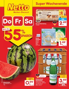 Wasser im aktuellen Netto Marken-Discount Prospekt (Bremerhaven) Wasser im Netto Marken-Discount Prospekt "Aktuelle Angebote" mit 71 Seiten (Bremerhaven)