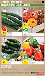 Offre Concombre dans le catalogue Intermarché Hyper du moment à la page 5