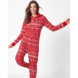 Damen-Fleece-Jumpsuit