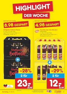 Bier im aktuellen Netto Marken-Discount Prospekt (Freiburg (Breisgau)) Bier im Netto Marken-Discount Prospekt "Aktuelle Angebote" mit 59 Seiten (Freiburg (Breisgau))