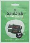 Pack de 2 clés USB 3.0 reconditionnées - SanDisk - Hyper U à Noisy-le-Grand Pack de 2 clés USB 3.0 reconditionnées - SanDisk en promo chez Hyper U Noisy-le-Grand à 16,99 €