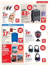 Prix et réduction Bagage dans le prospectus Auchan Hypermarché en cours Offre Bagage dans le catalogue Auchan Hypermarché du moment à la page 29