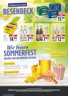 Aktueller E center Prospekt "Wir lieben Lebensmittel!" Aktueller E center Prospekt