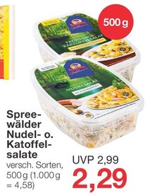 Jawoll Elsenfeld - Spreewälder Nudel- o. Katoffelsalate Spreewälder Nudel- o. Katoffelsalate Angebot bei Jawoll Elsenfeld im Prospekt "Aktuelle Angebote"
