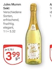 Aktuelle Sekt Angebote bei GLOBUS in Siegen (Universitätsstadt) Aktuelles Sekt Angebot bei GLOBUS in Siegen (Universitätsstadt) ab 3,99 €