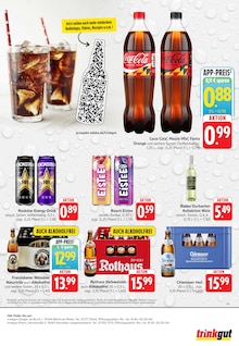 Energydrink im aktuellen Trinkgut Prospekt (Ettlingen) Energydrink im Trinkgut Prospekt "Aktuelle Angebote" mit 8 Seiten (Ettlingen)
