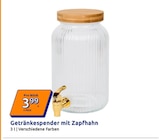 Getränkespender mit Zapfhahn im aktuellen Action Prospekt für 3,99 €
