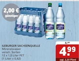 Mineralwasser Angebote von ILEBURGER SACHSENQUELLE bei Getränke Quelle WVG Magdeburg für 4,99 €