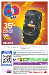 Prix et réduction Cafetière Électrique dans le prospectus Carrefour Market en cours Offre Cafetière Électrique dans le catalogue Carrefour Market du moment à la page 44