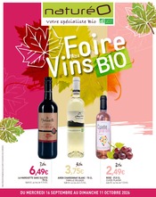 Vin en promo dans le catalogue NaturéO à la page 1