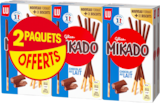 BISCUITS NAPPÉS AU CHOCOLAT AU LAIT MIKADO LU - MIKADO dans le catalogue Auchan Hypermarché