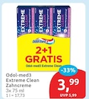 Extreme Clean Zahncreme von Odol-med3 im aktuellen budni Prospekt