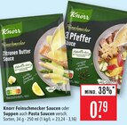 Feinschmecker Zitronen Butter Sauce Angebote von Knorr bei Marktkauf Böblingen für 0,79 €