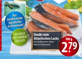 Aktuelles Steaks vom Atlantischen Lachs Angebot bei famila Nordost in Kiel ab 2,79 €