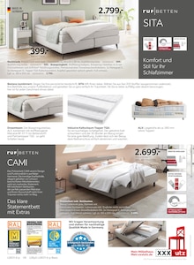 Boxspringbett im aktuellen XXXLutz Möbelhäuser Prospekt (Bonn) Boxspringbett im XXXLutz Möbelhäuser Prospekt "Das Beste im Leben" mit 8 Seiten (Bonn)