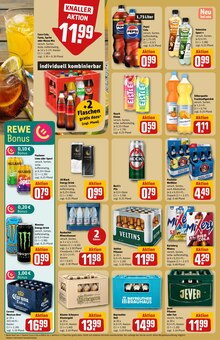 Bier im REWE Prospekt "Dein Markt" mit 38 Seiten (Gießen)