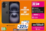 iPhone 16 im Angebot bei expert in Halberstadt iPhone 16 Angebote von Apple bei expert Halberstadt für 221,00 €