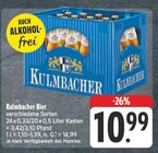 Bier Angebote von Kulmbacher bei EDEKA Lohr für 10,99 €