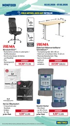 Schreibtisch Angebot & Preis im aktuellen METRO Prospekt Schreibtisch Angebot im aktuellen METRO Prospekt auf Seite 23