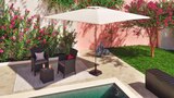 Parasol droit Murano - HYBA - Carrefour à Besançon Parasol droit Murano - HYBA en promo chez Carrefour Besançon à 49,99 €