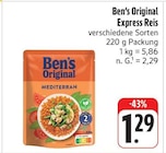 nah und gut - Express Reis Angebot im Prospekt Express Reis bei nah und gut im Prospekt "" für 1,29 €